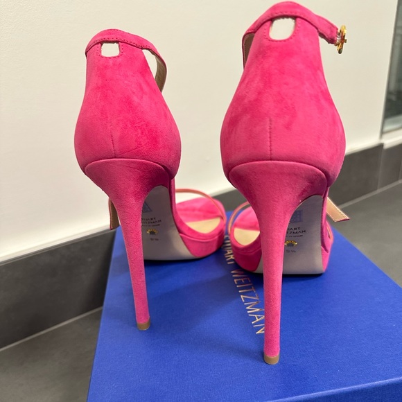 Stuart Weitzman Nudist Disco Heels - Picture 3 of 6